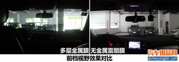 隔热膜性能对比测试