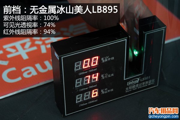 隔热膜性能对比测试