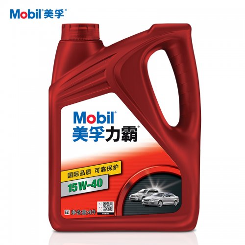 Mobil美孚力霸汽车润滑油4L SJ级 矿物质机油